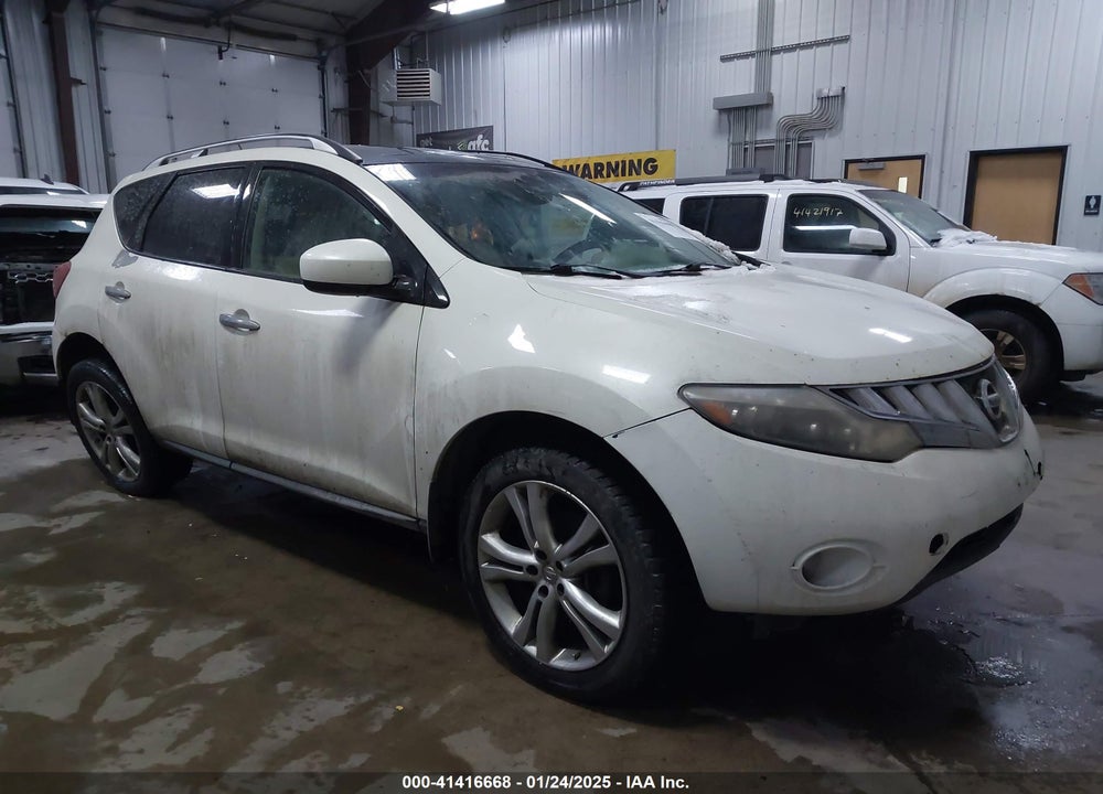 2009 NISSAN MURANO LE VIN: JN8AZ18W09W132229