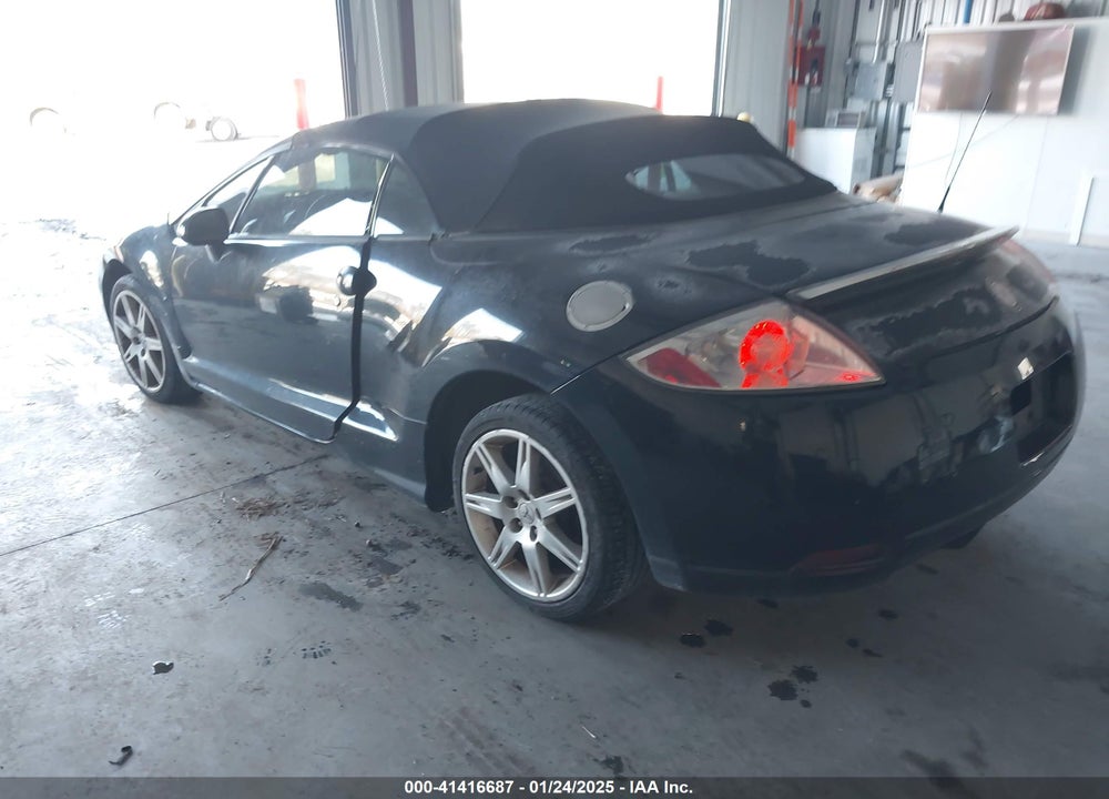 2007 MITSUBISHI ECLIPSE SPYDER VIN: 4A3AL35T97E024663
