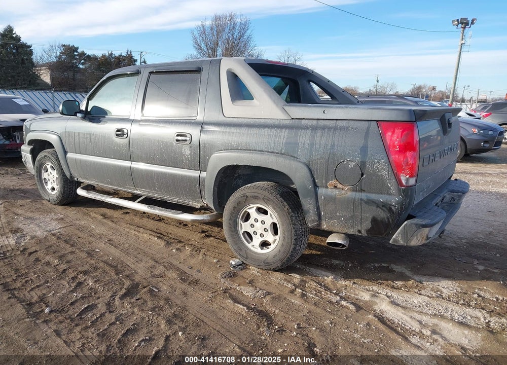 2004 CHEVROLET AVALANCHE 1500 VIN: 3GNEC12T24G160061