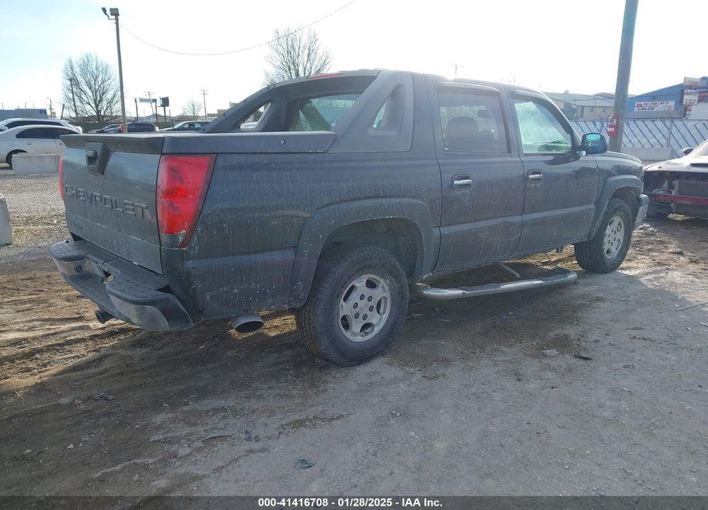 2004 CHEVROLET AVALANCHE 1500 VIN: 3GNEC12T24G160061