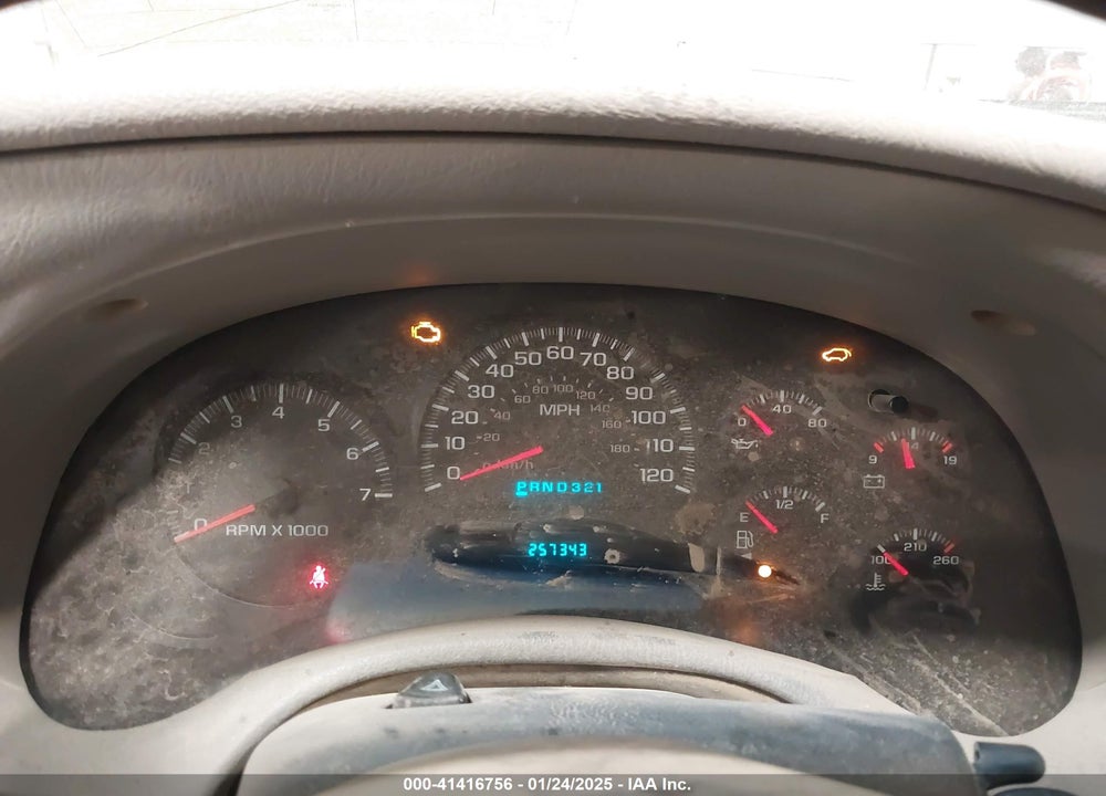 2005 CHEVROLET TRAILBLAZER LS VIN: 1GNDT13S252276498