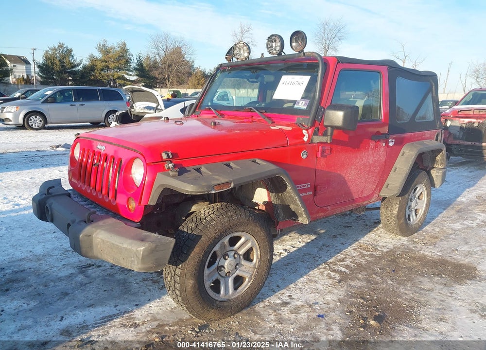 2010 JEEP WRANGLER SPORT VIN: 1J4AA2D11AL133568