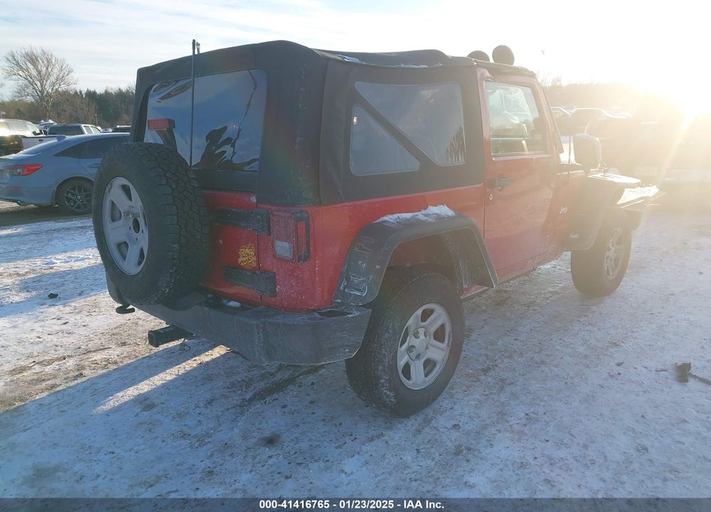 2010 JEEP WRANGLER SPORT VIN: 1J4AA2D11AL133568