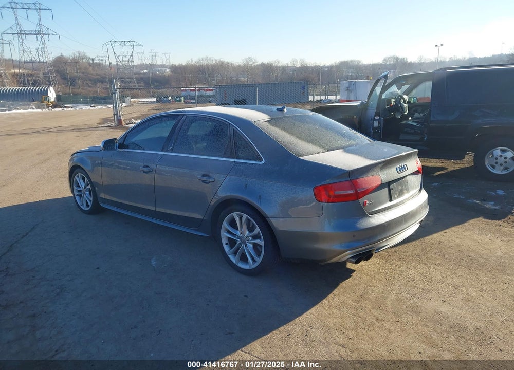2014 AUDI S4 VIN: WAUKGAFL9EA137660