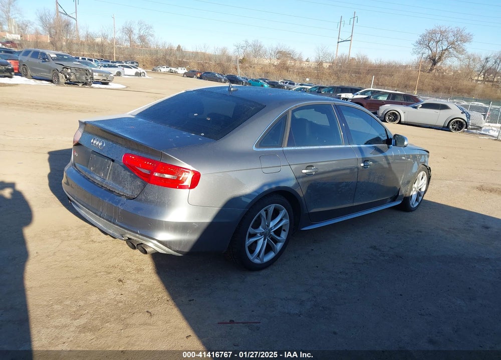 2014 AUDI S4 VIN: WAUKGAFL9EA137660