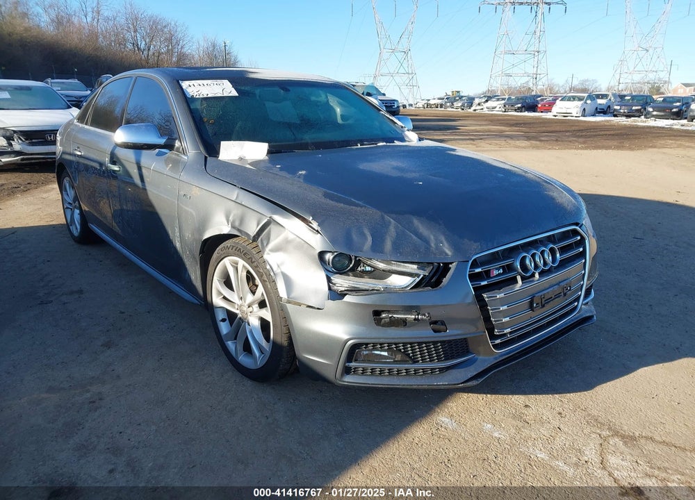 2014 AUDI S4 VIN: WAUKGAFL9EA137660