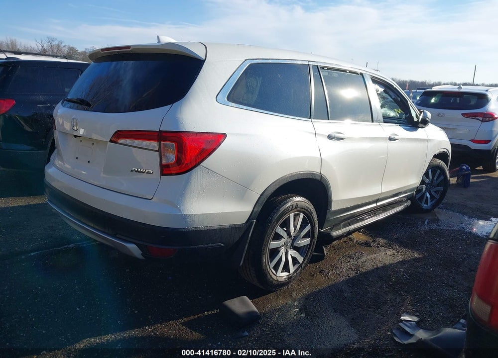2021 HONDA PILOT VIN: 5FNYF6H54MB020232