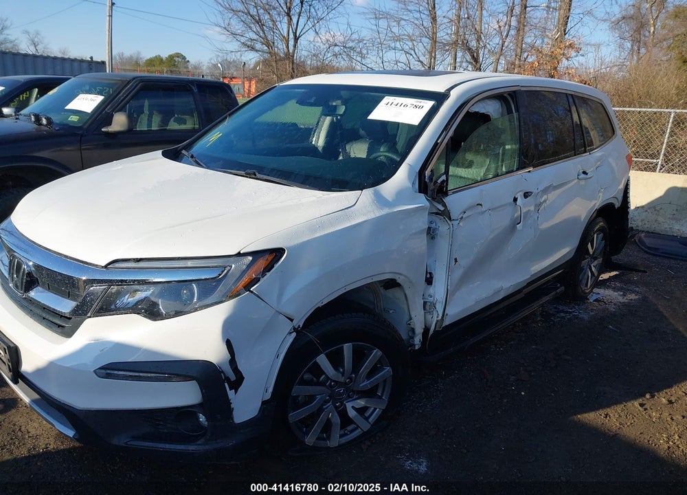 2021 HONDA PILOT VIN: 5FNYF6H54MB020232