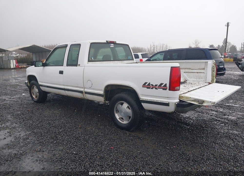 1998 CHEVROLET K1500 FLEETSIDE VIN: 1GCEK19M7WE149190