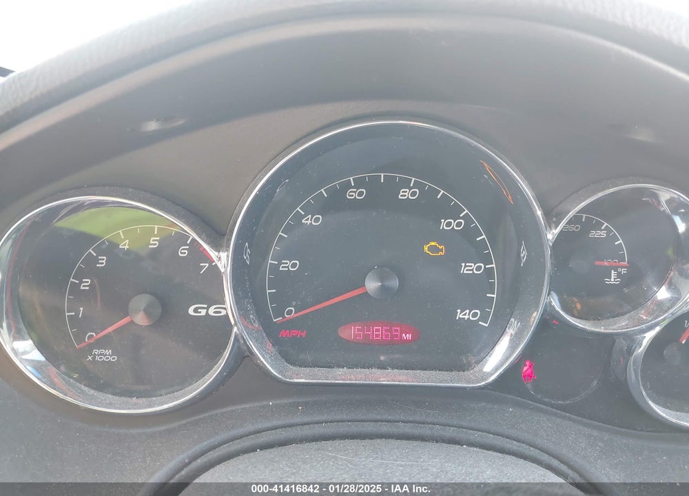 2008 PONTIAC G6 GT VIN: 1G2ZH57N384200443