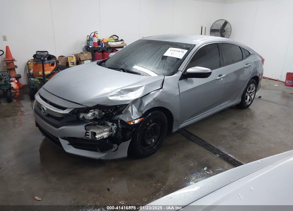 2018 HONDA CIVIC LX VIN: 19XFC2F50JE021293