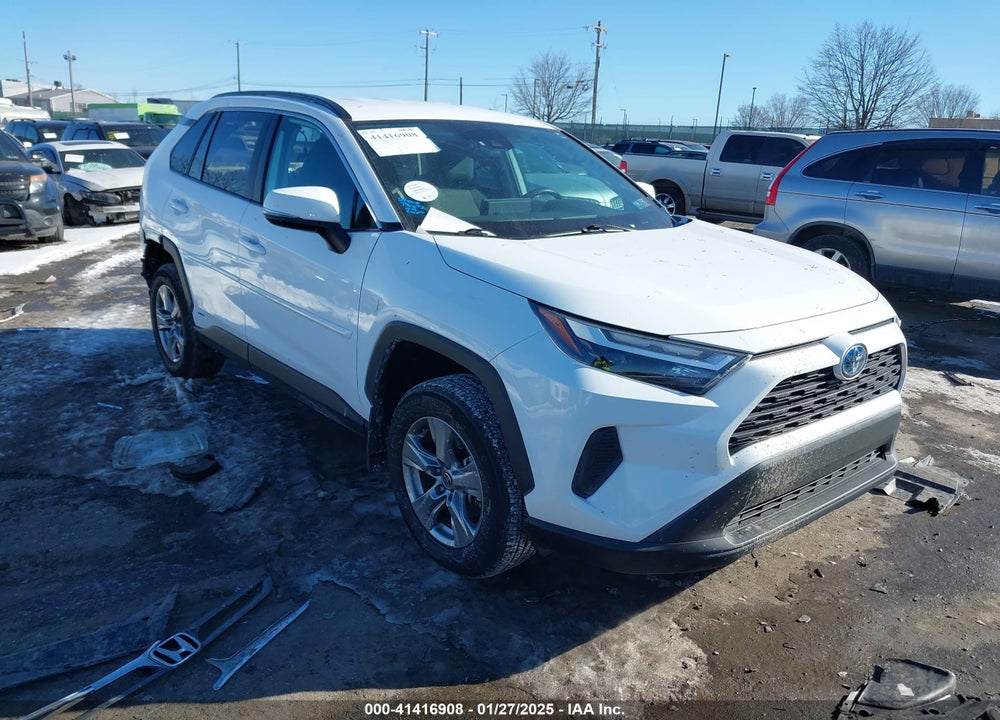 2022 TOYOTA RAV4 HYBRID XLE VIN: 4T3RWRFV4NU067622