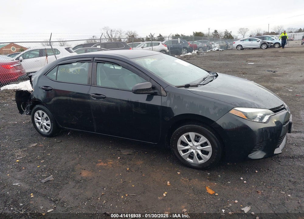 2016 TOYOTA COROLLA VIN: 2T1BURHE2GC701012
