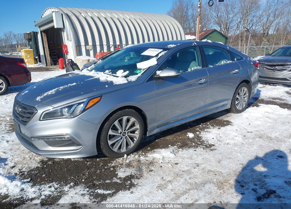 2016 HYUNDAI SONATA VIN: 5NPE34AF0GH325395