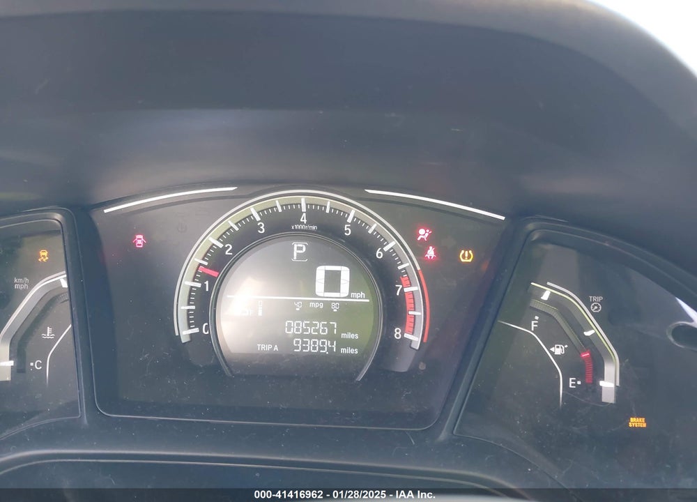2017 HONDA CIVIC VIN: 19XFC2F5XHE209197