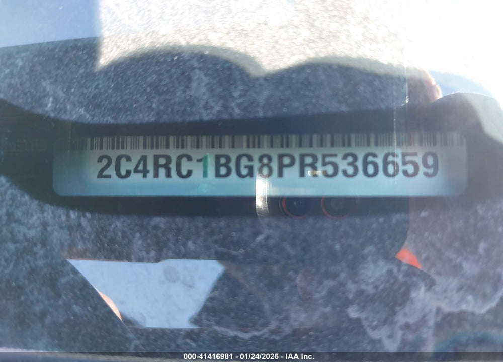 2023 CHRYSLER PACIFICA TOURING L VIN: 2C4RC1BG8PR536659