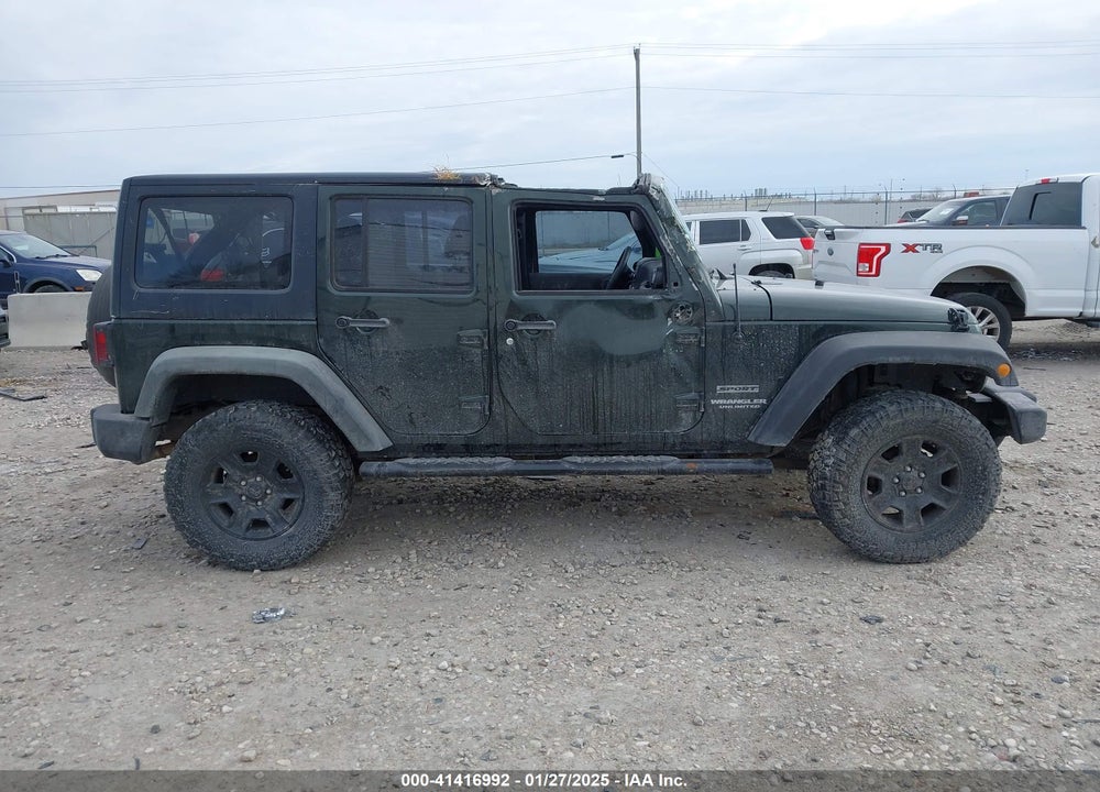 2011 JEEP WRANGLER UNLIMITED VIN: 1J4BA3H12BL500838