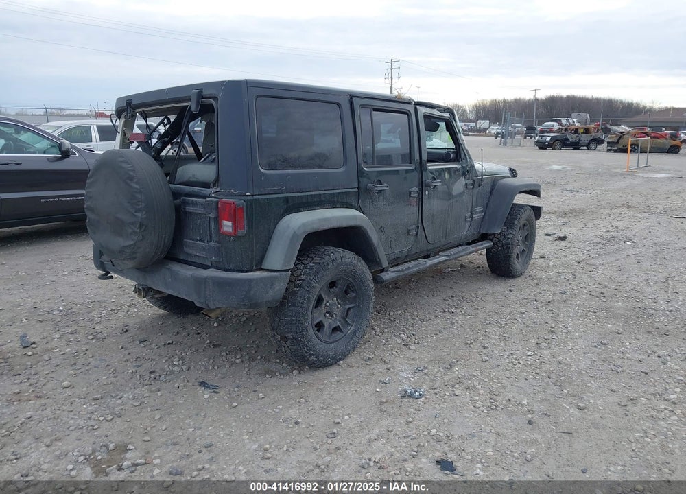 2011 JEEP WRANGLER UNLIMITED VIN: 1J4BA3H12BL500838