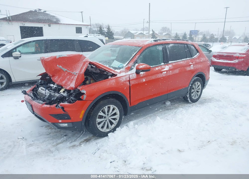 2018 VOLKSWAGEN TIGUAN 2.0T S VIN: 3VV0B7AX5JM019447
