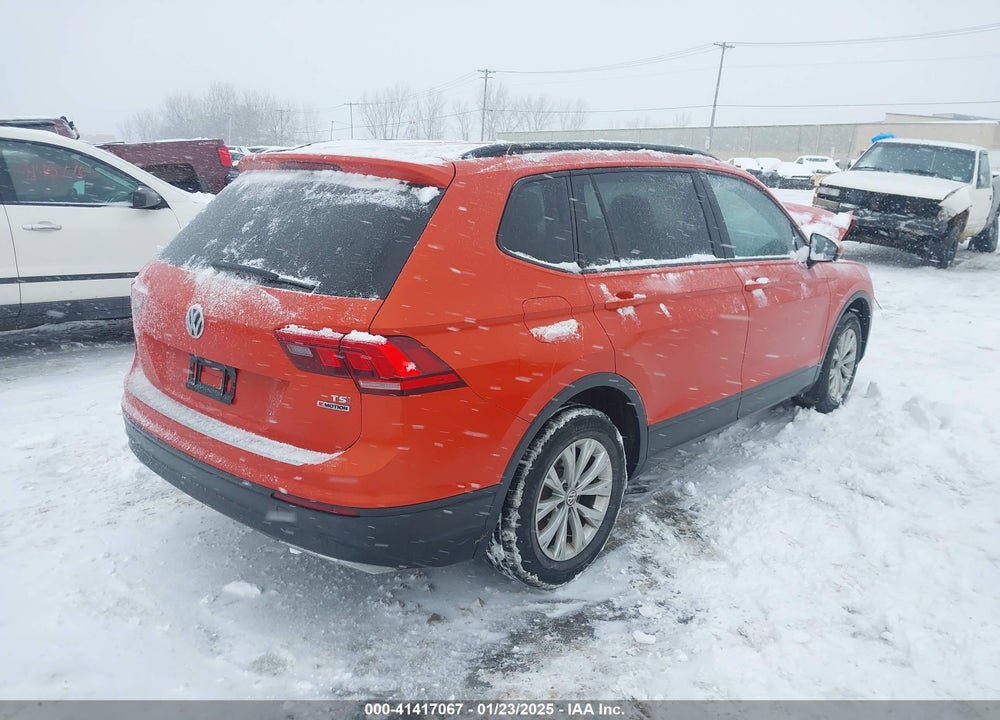 2018 VOLKSWAGEN TIGUAN 2.0T S VIN: 3VV0B7AX5JM019447