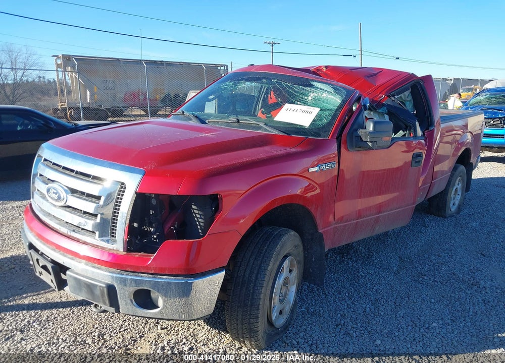 2012 FORD F-150 VIN: 1FTFX1EF2CFC18452