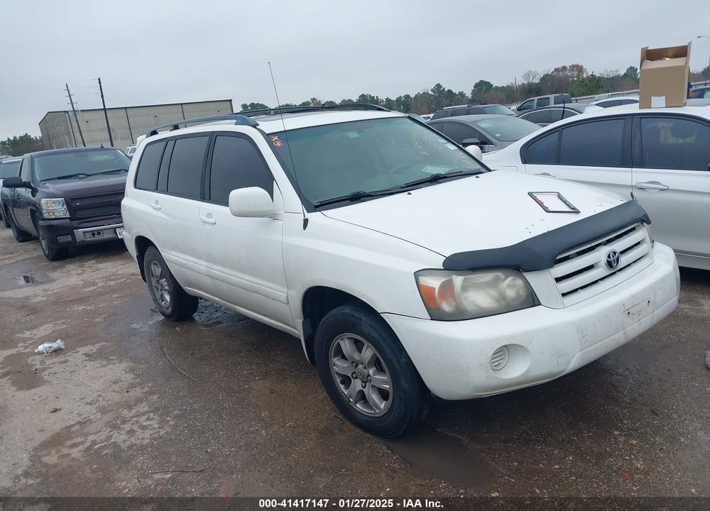 2005 TOYOTA HIGHLANDER V6 VIN: JTEDP21AX50050164