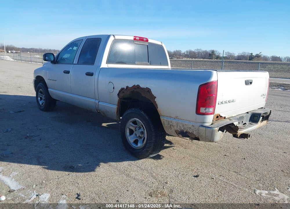 2004 DODGE RAM 1500 SLT/LARAMIE VIN: 1D7HU18N34S646307
