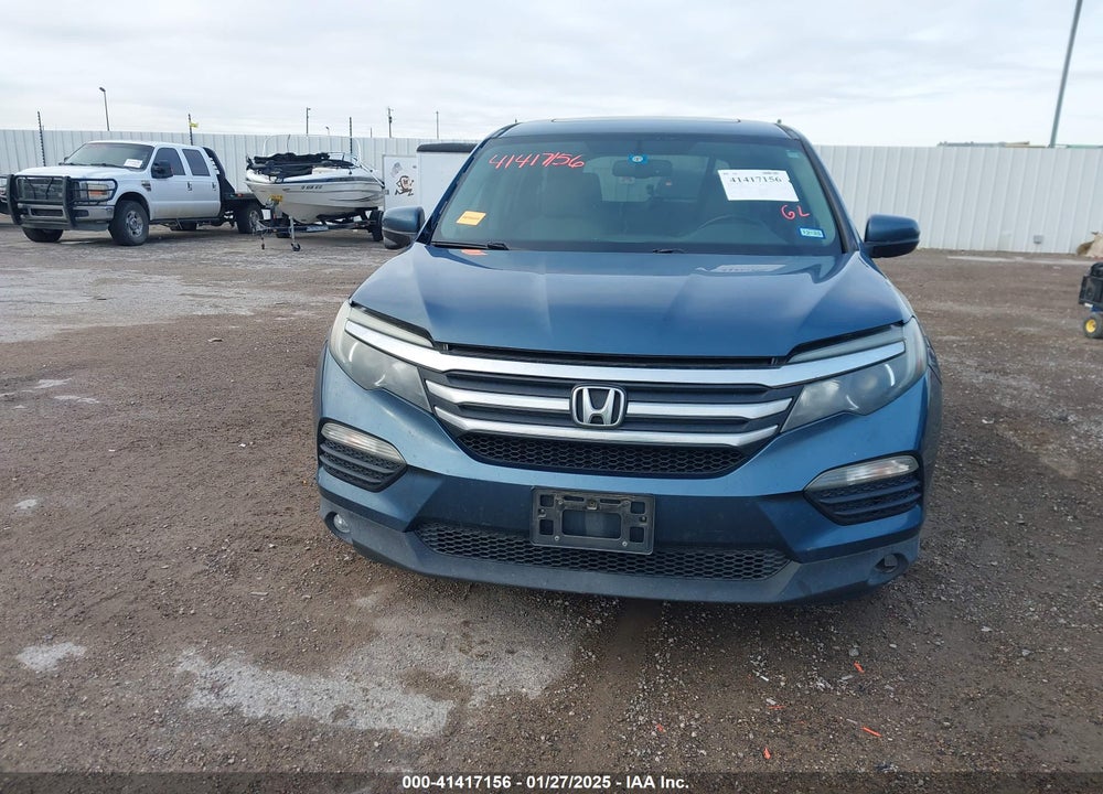 2017 HONDA PILOT EX-L VIN: 5FNYF5H58HB037017