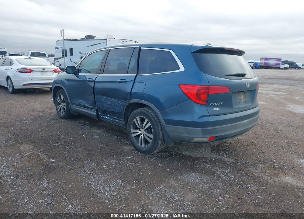 2017 HONDA PILOT EX-L VIN: 5FNYF5H58HB037017
