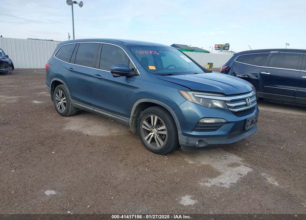 2017 HONDA PILOT EX-L VIN: 5FNYF5H58HB037017