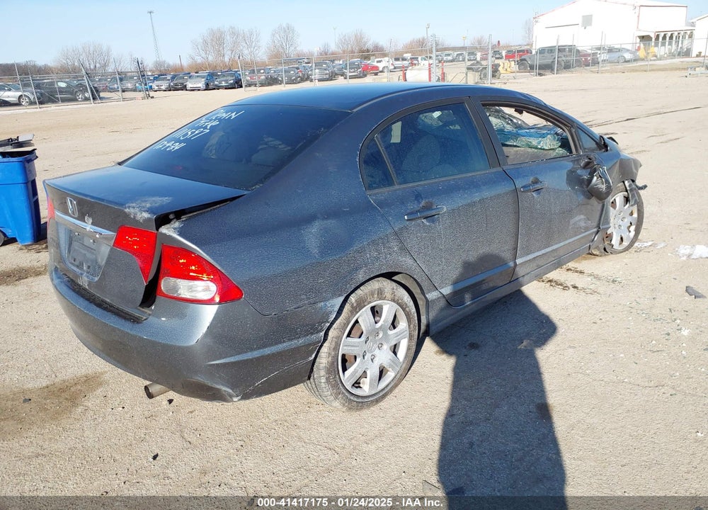 2009 HONDA CIVIC LX VIN: 1HGFA16569L016457