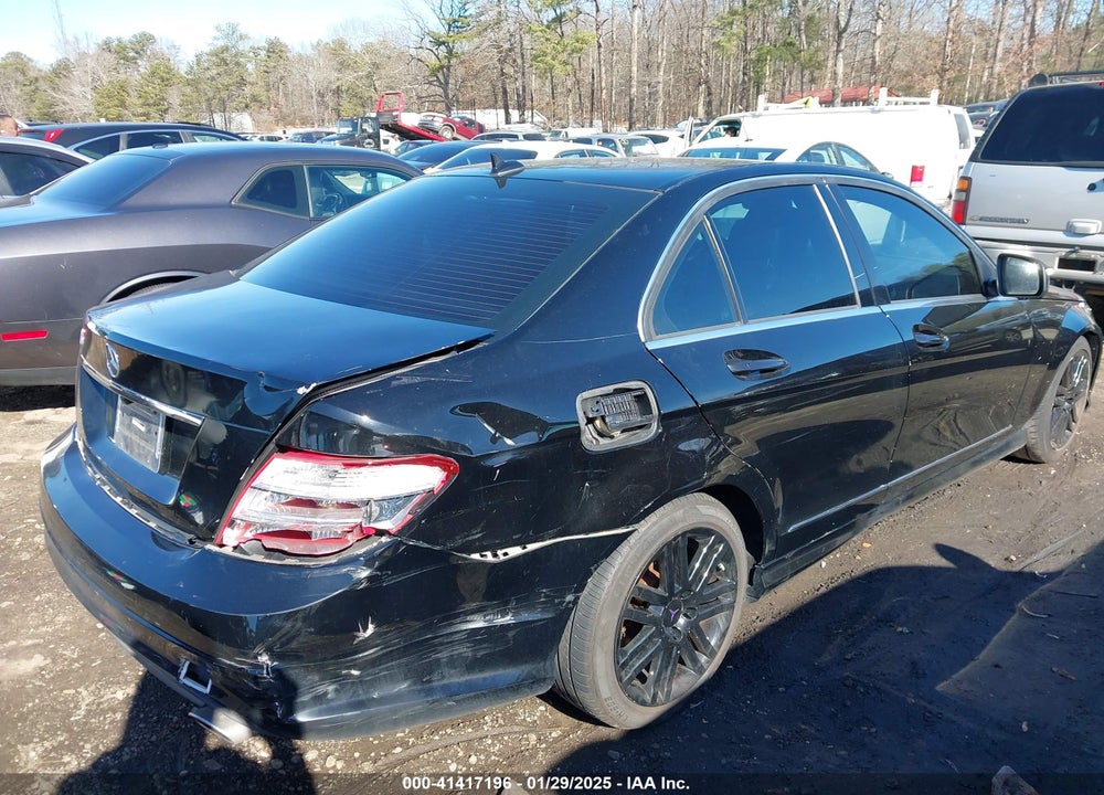 2009 MERCEDES-BENZ C 300 VIN: WDDGF54X49R077017