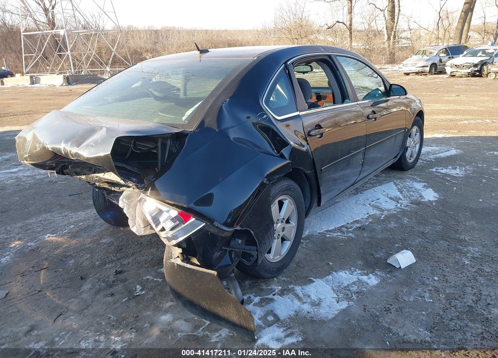 2008 CHEVROLET IMPALA LT VIN: 2G1WT58NX81371531