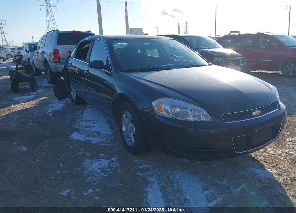 2008 CHEVROLET IMPALA LT VIN: 2G1WT58NX81371531
