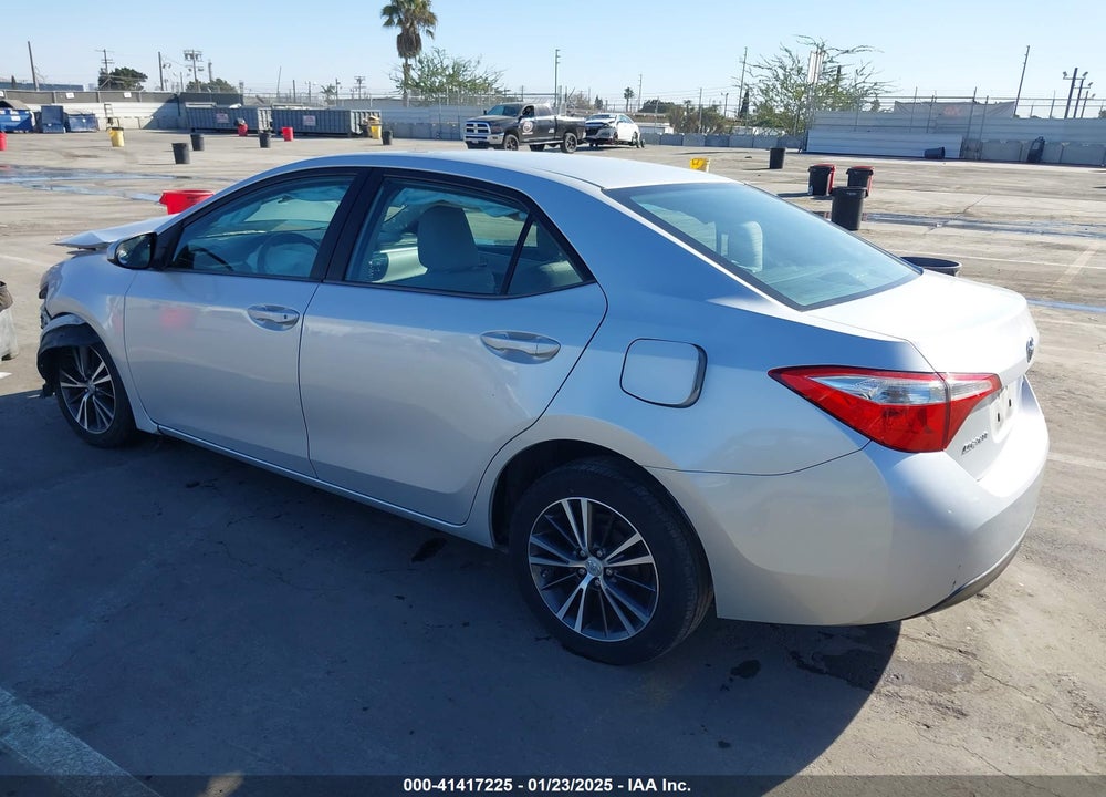 2016 TOYOTA COROLLA VIN: 5YFBURHEXGP551103