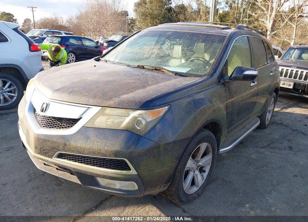 2011 ACURA MDX TECHNOLOGY PACKAGE VIN: 2HNYD2H44BH515117