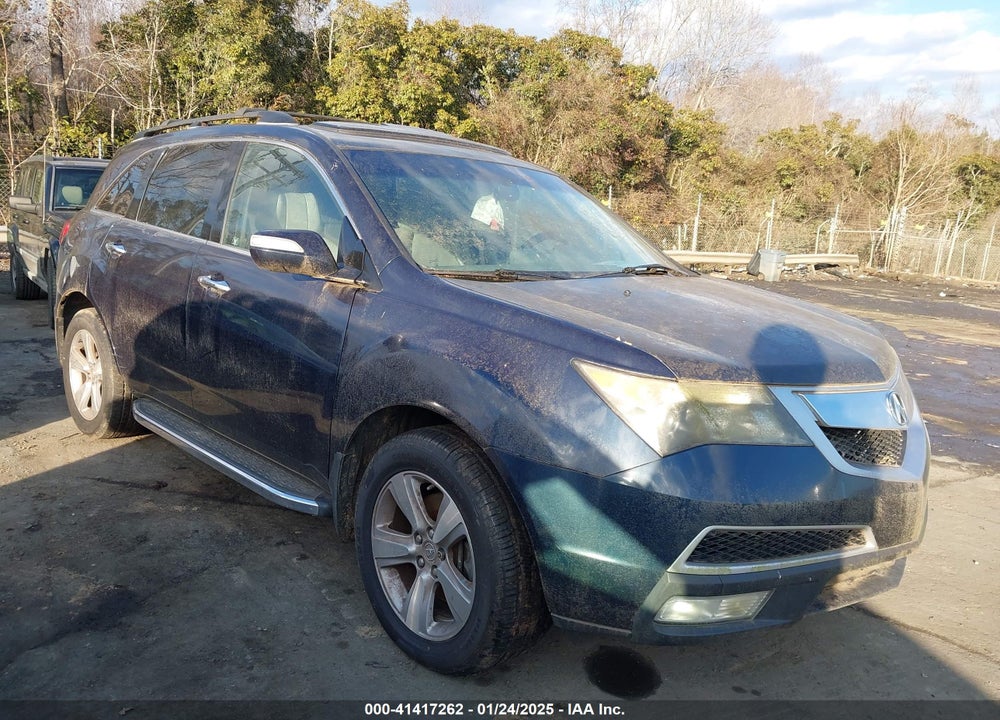 2011 ACURA MDX TECHNOLOGY PACKAGE VIN: 2HNYD2H44BH515117