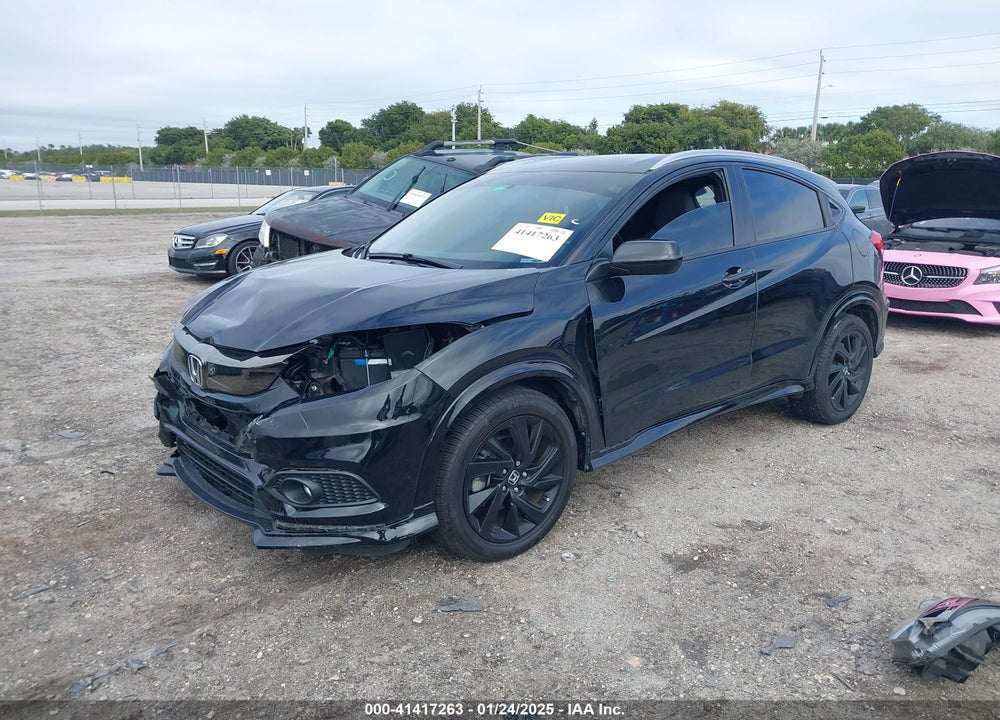 2021 HONDA HR-V AWD SPORT VIN: 3CZRU6H15MM729023