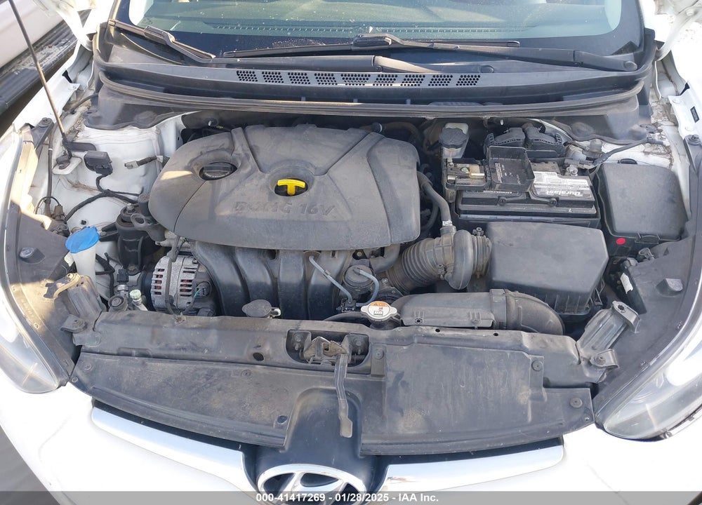 2016 HYUNDAI ELANTRA VIN: 5NPDH4AE2GH743946