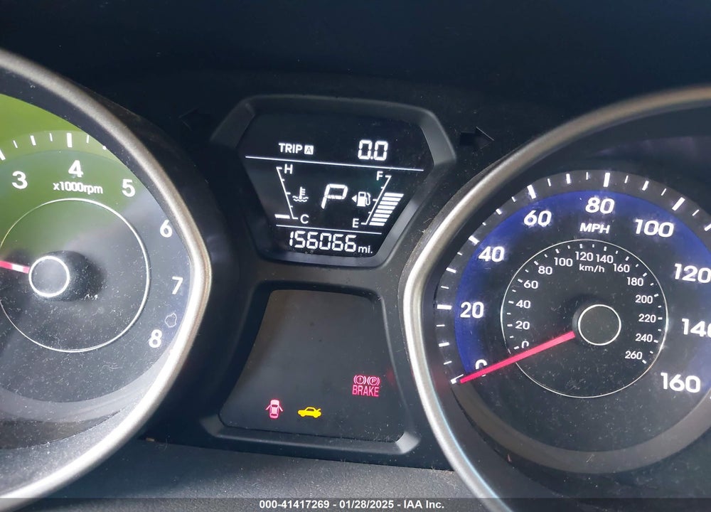 2016 HYUNDAI ELANTRA VIN: 5NPDH4AE2GH743946