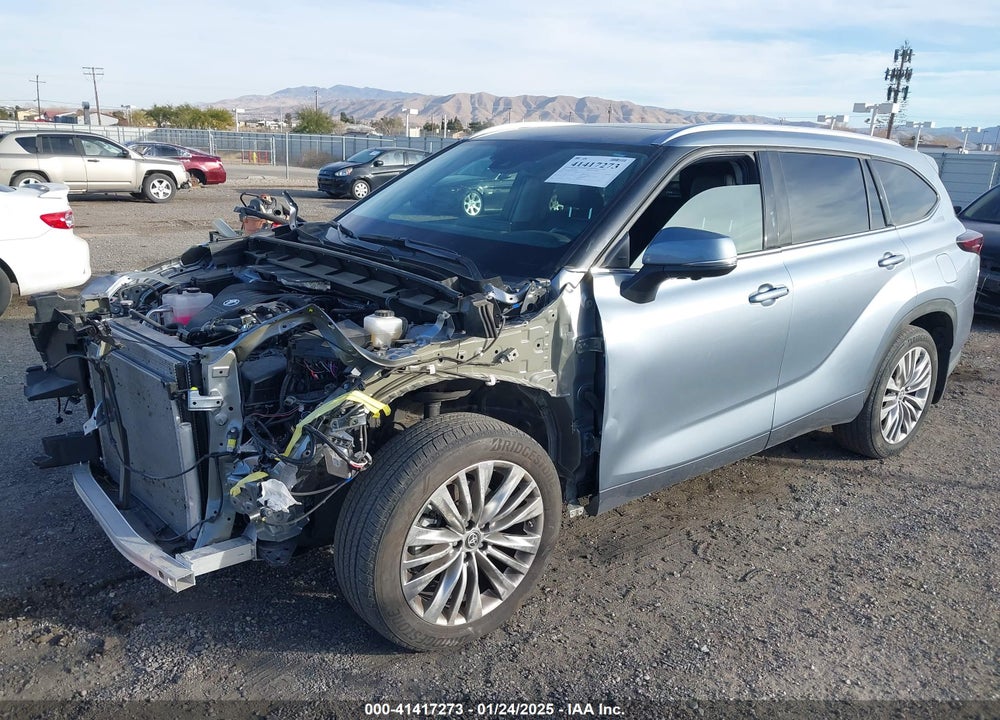 2024 TOYOTA HIGHLANDER PLATINUM VIN: 5TDKDRBH4RS528705