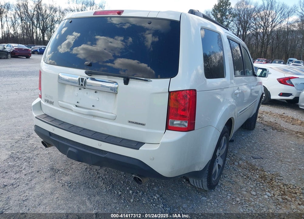 2014 HONDA PILOT TOURING VIN: 5FNYF3H99EB017555