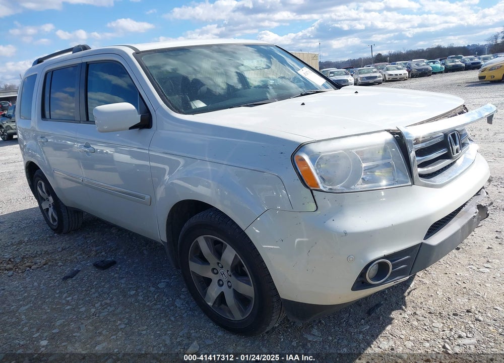2014 HONDA PILOT TOURING VIN: 5FNYF3H99EB017555