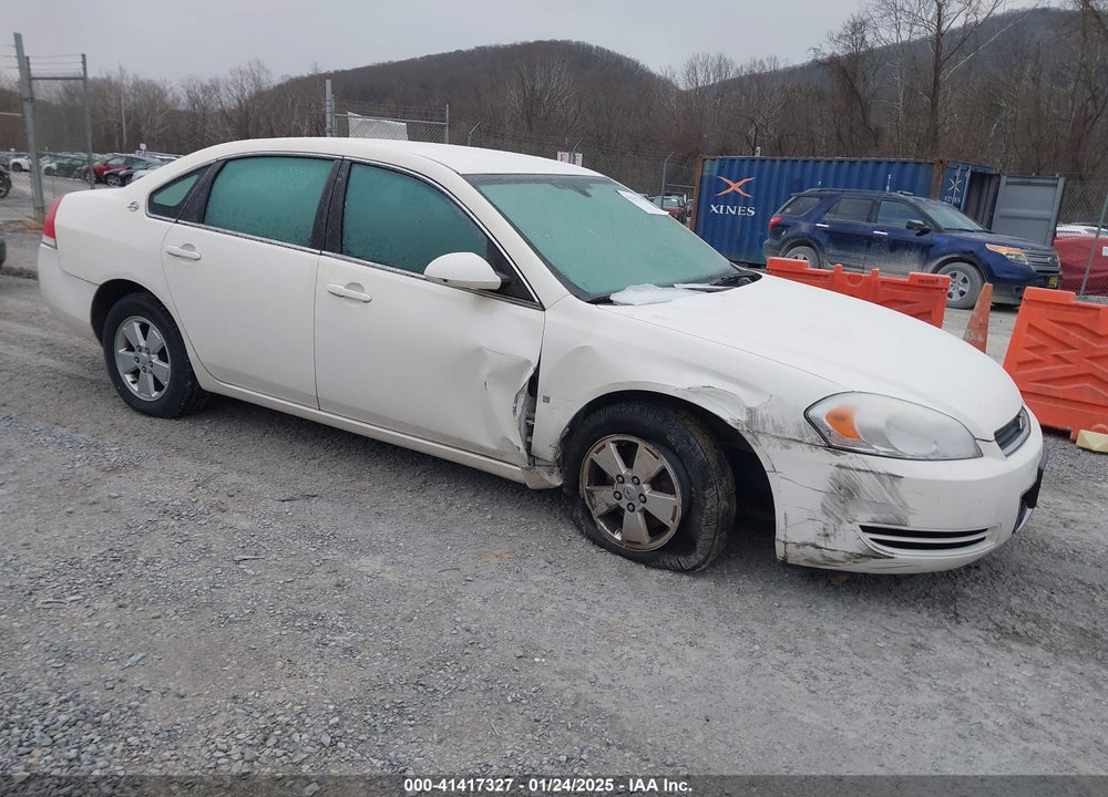 2008 CHEVROLET IMPALA LT VIN: 2G1WT58K281249249