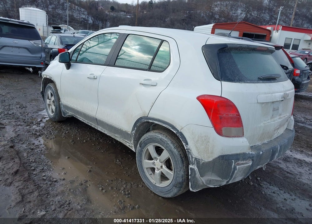 2015 CHEVROLET TRAX 1LS VIN: KL7CJPSB7FB192335