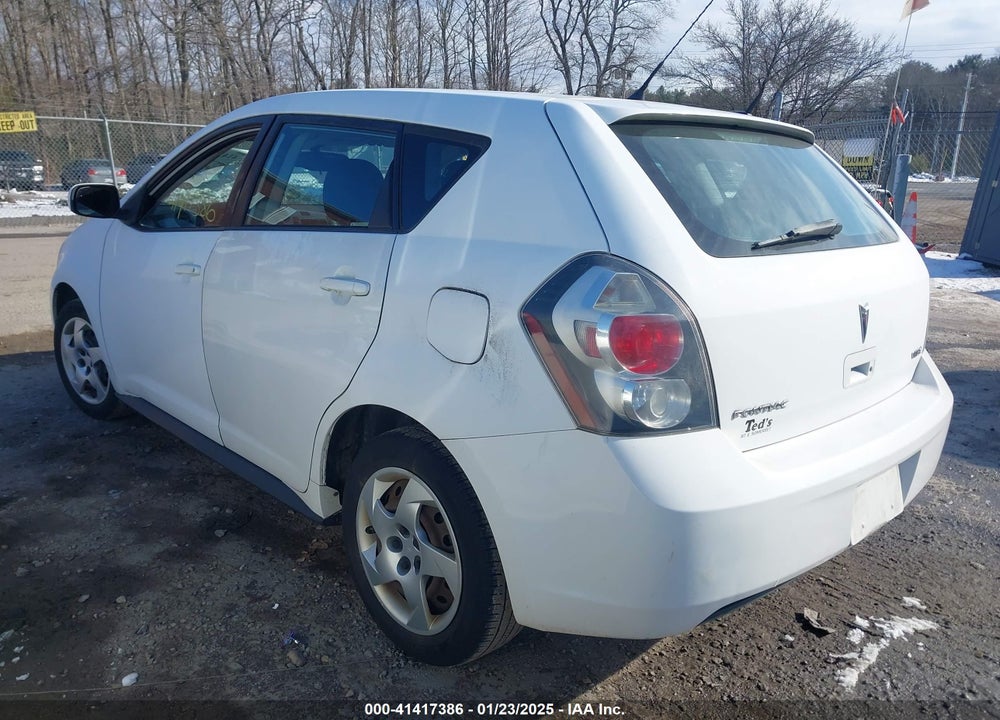 2009 PONTIAC VIBE VIN: 5Y2SP67809Z404833