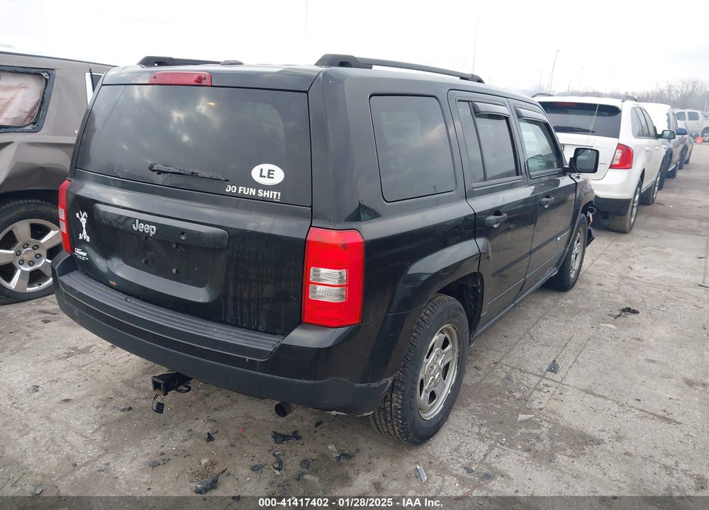 2016 JEEP PATRIOT SPORT VIN: 1C4NJPBA9GD589022