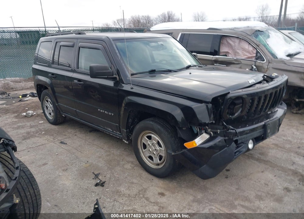 2016 JEEP PATRIOT SPORT VIN: 1C4NJPBA9GD589022