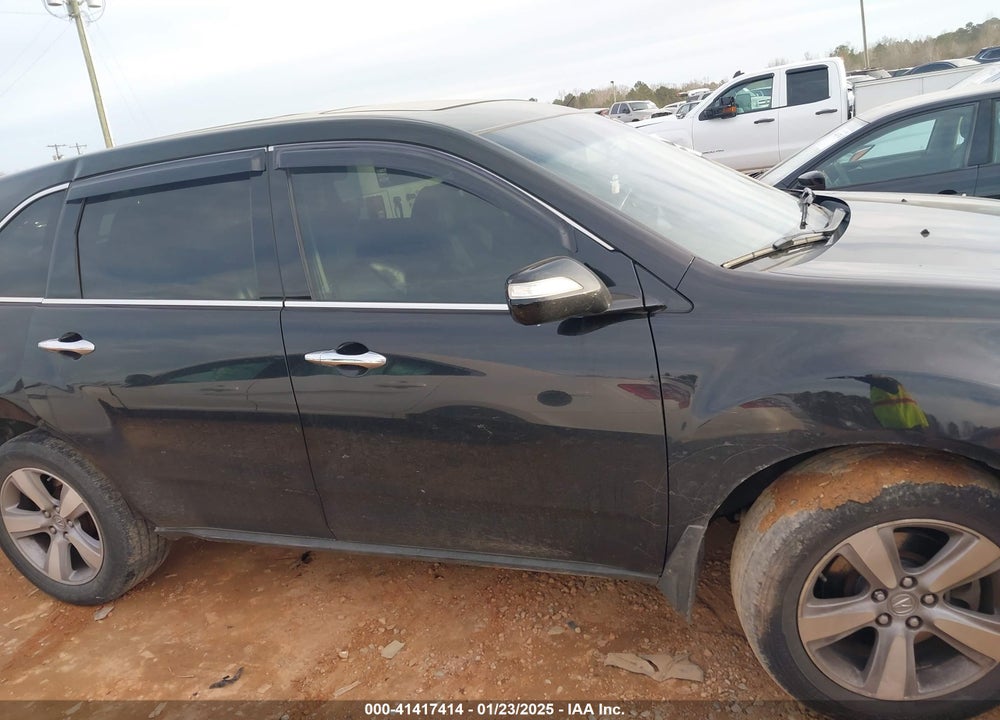 2011 ACURA MDX VIN: 2HNYD2H2XBH514648