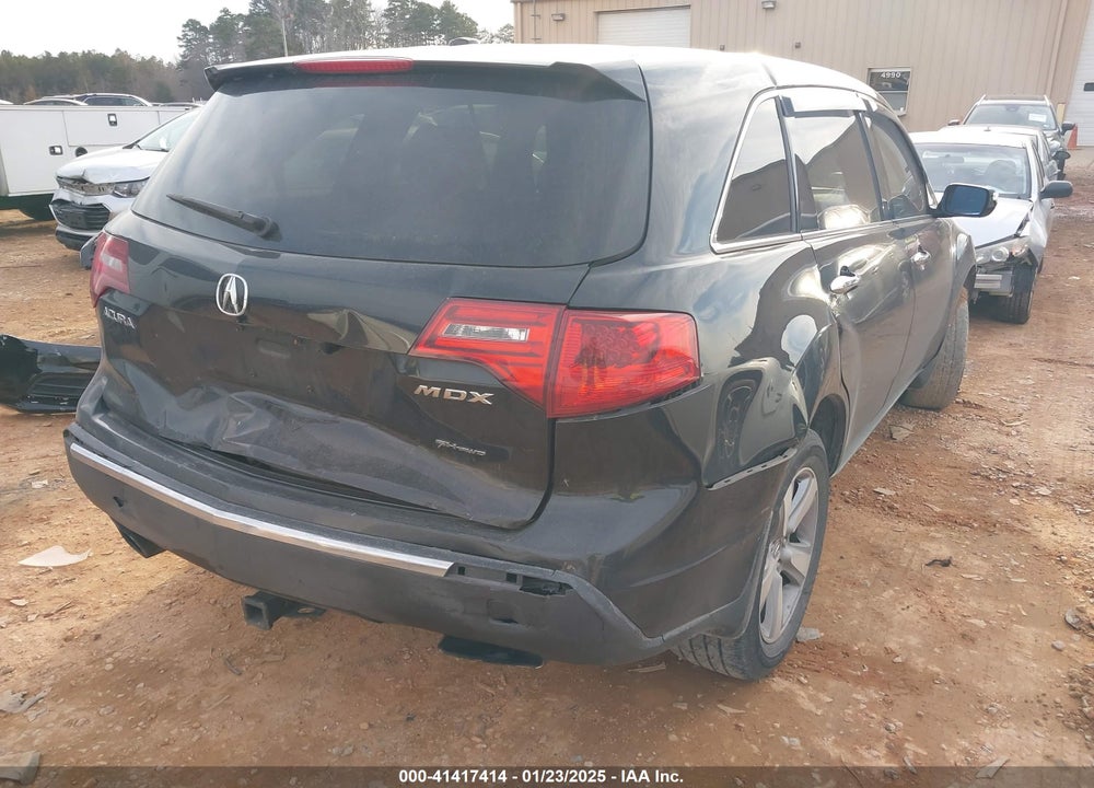2011 ACURA MDX VIN: 2HNYD2H2XBH514648